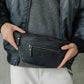 Men's Leather Belt Bag - Waist Fanny Pack