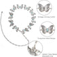 Floral Concho Waist Chain - Vintage Silver Western Belt