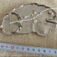 Flying Skull Motorcycle Chopper Belt Buckle - Shiny Chrome Finish