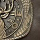 Fraternal Order of the Elks Brass Belt Buckle