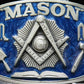 Freemason Masonic Fraternal Belt Buckle