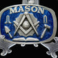Freemason Masonic Fraternal Belt Buckle