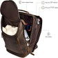 Men's Full Grain Leather Business Travel Backpack – 17.3
