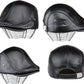 Genuine Cowhide Leather Ivy Cap - Beret Style
