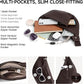 Genuine Leather Anti-Theft Crossbody Sling Bag