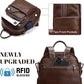 Genuine Leather Convertible Backpack Purse for Women
