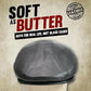 Genuine Leather Gatsby Flat Cap - Classic Newsboy Style