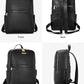 Genuine Leather Laptop Backpack Purse for Women - 15.6