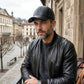 Genuine Sheepskin Leather Baseball Cap - Adjustable