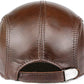 Genuine Cowhide Leather Ivy Cap - Beret Style