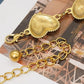 Heart Rhinestone Concho Waist Chain - Boho Western Belt
