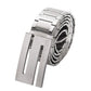 Heavy-Duty Stainless Steel Punk Belt - Rust-Free Metal