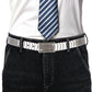 Heavy-Duty Stainless Steel Punk Belt - Rust-Free Metal