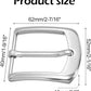 Heavy Duty Silver Square Buckle - Corrosion Resistant