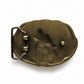 Howling Wolf & Moon Western Biker Belt Buckle - Antique Bronze Finish