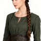 Medieval Lace-Up Corset Belt - Wide Renaissance Cinch Belt