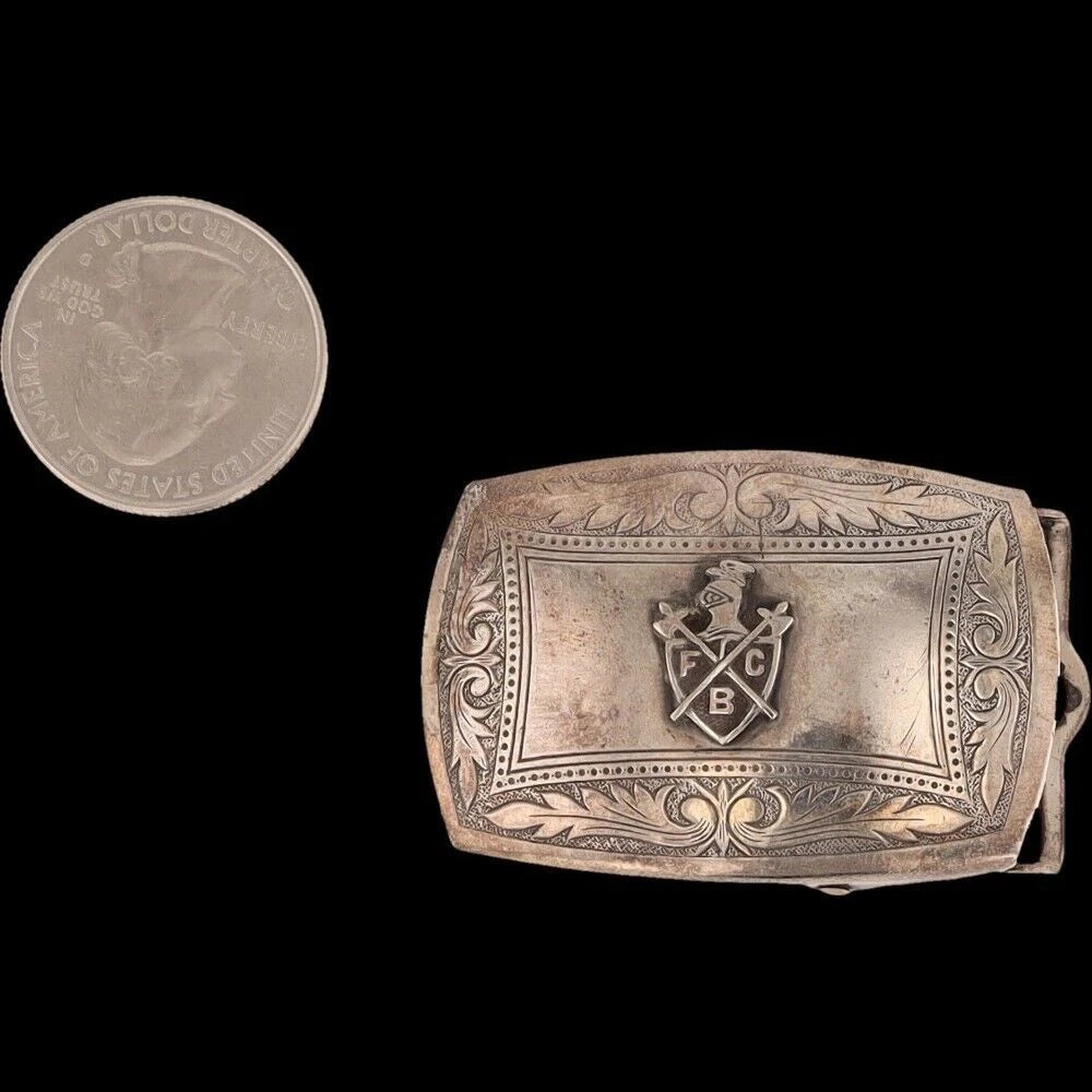 Knights of Pythias Fraternal Lodge Belt Buckle