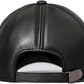 Lambskin Leather Baseball Cap for Winter & Outdoor