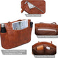 Large Vegan Leather Work Tote Bag - 23L