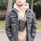 Men's Compact Leather Chest Sling Phone Bag