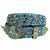 Luxury Angel Wings Belt - Blue Rhinestones & Glitter Strap | All Genders