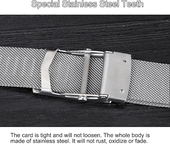Magnetic Braided Stainless Steel Belt - Automatic Buckle