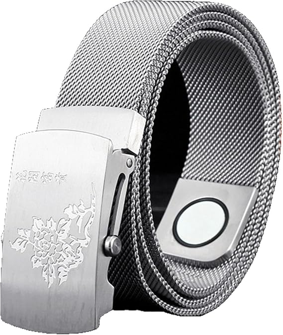 Magnetic Braided Stainless Steel Belt - Automatic Buckle