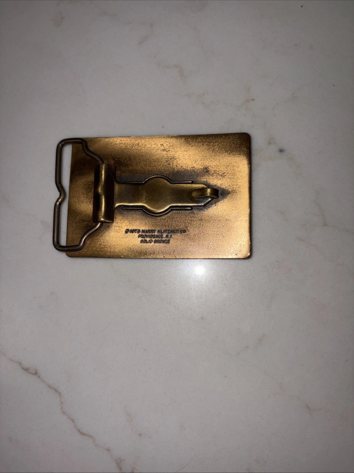 Masonic Lodge Bronze Fraternal Belt Buckle
