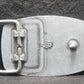Masonic Symbol Brotherhood Pewter Belt Buckle