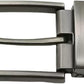 Matte Gray Reversible Clamp Buckle - Modern Sleek Style