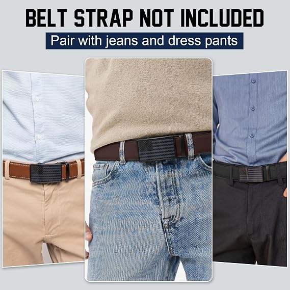 American Flag Ratchet Belt Buckle for Men