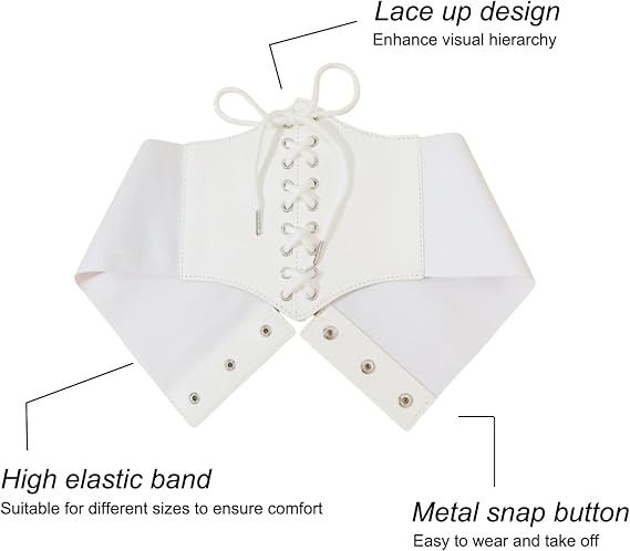 Medieval Style Lace-Up Corset Belt - Retro Waist Cincher