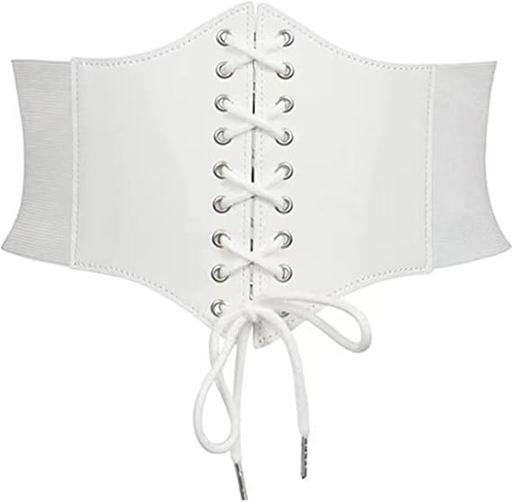 Medieval Style Lace-Up Corset Belt - Retro Waist Cincher