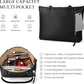 Medium Leather Tote Bag with Zip Closure
