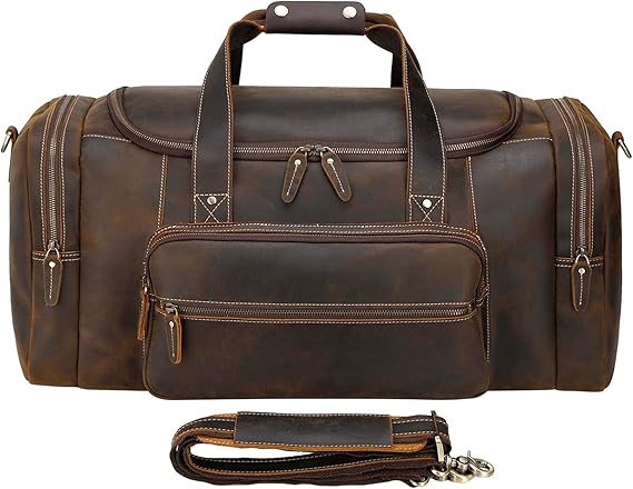Men's Extra-Large Full Grain Cowhide Weekender – 26