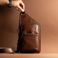 Men's Full Grain Leather RFID Crossbody Bag