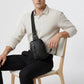 Men's Genuine Leather Chest Sling Bag