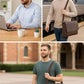 Men's Handcrafted Full-Grain Leather Messenger Bag
