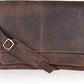 Men's Handcrafted Full-Grain Leather Messenger Bag