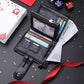 Men's RFID Blocking Genuine Leather Chain Wallet