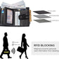 Men's RFID Blocking Genuine Leather Chain Wallet