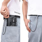 Men's RFID Blocking Genuine Leather Chain Wallet