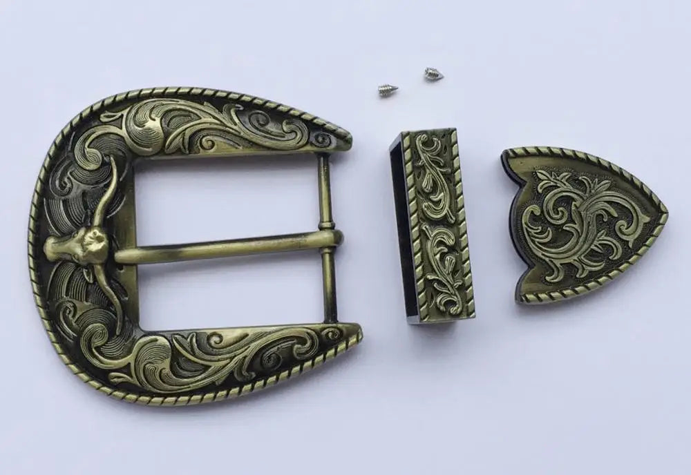 Men's U-Horsehead Metal Belt Buckle for 40mm Jeans - Zinc Alloy, Nickel-Free