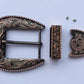Men's U-Horsehead Metal Belt Buckle for 40mm Jeans - Zinc Alloy, Nickel-Free