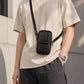 Men's Vegan Leather Crossbody Pouch – Lightweight