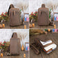 Men's Vintage Cowhide Leather Satchel Chest Bag
