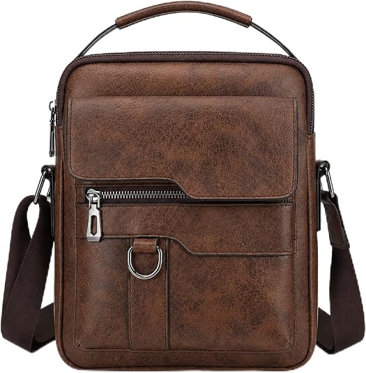 Men's Vintage Crossbody Shoulder Bag – Business Casual
