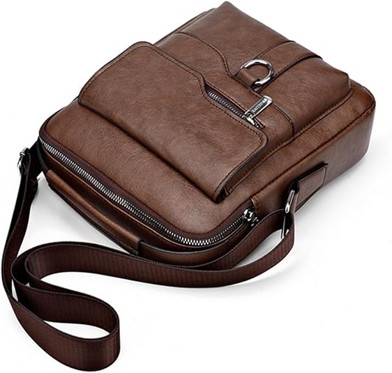 Men's Vintage Crossbody Shoulder Bag – Business Casual