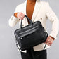 Men's Vintage Leather Laptop Briefcase 16" – Crossbody