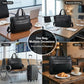 Men's Vintage Leather Laptop Briefcase 16" – Crossbody
